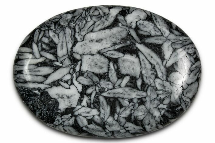 Polished Pinolite Palm Stone - Austria #343900